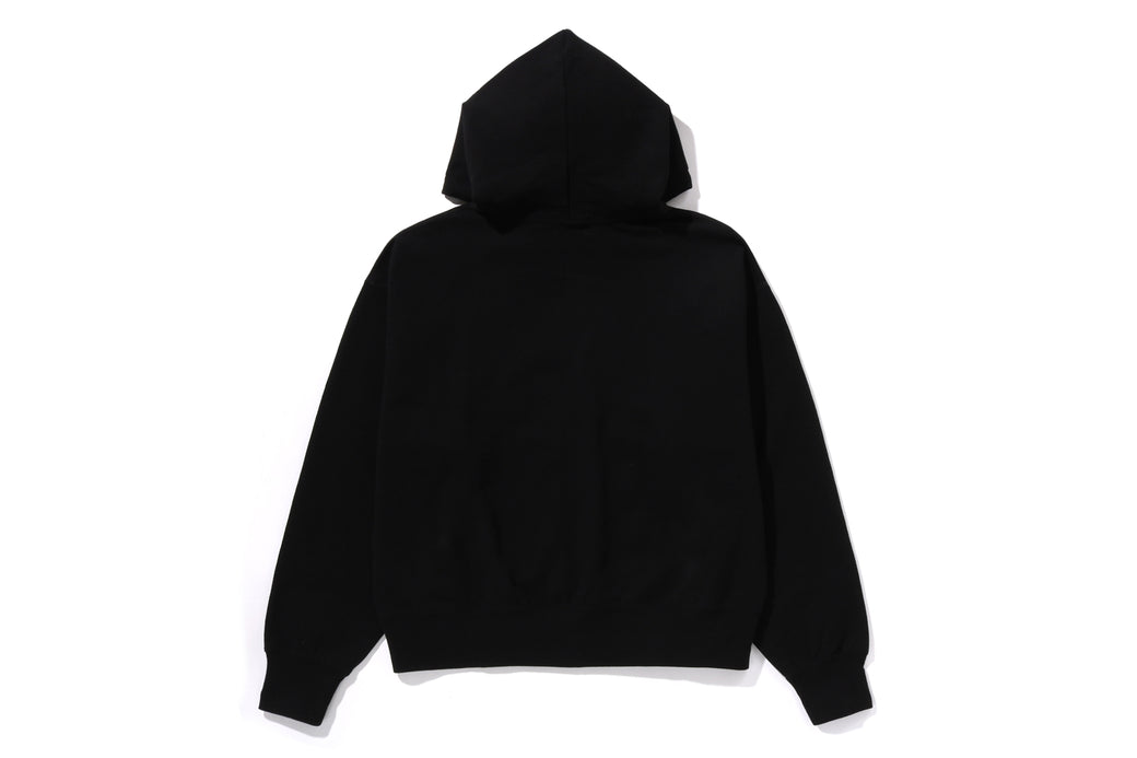 ABC CAMO CRYSTAL LOGO WIDE ZIP HOODIE | bape.com