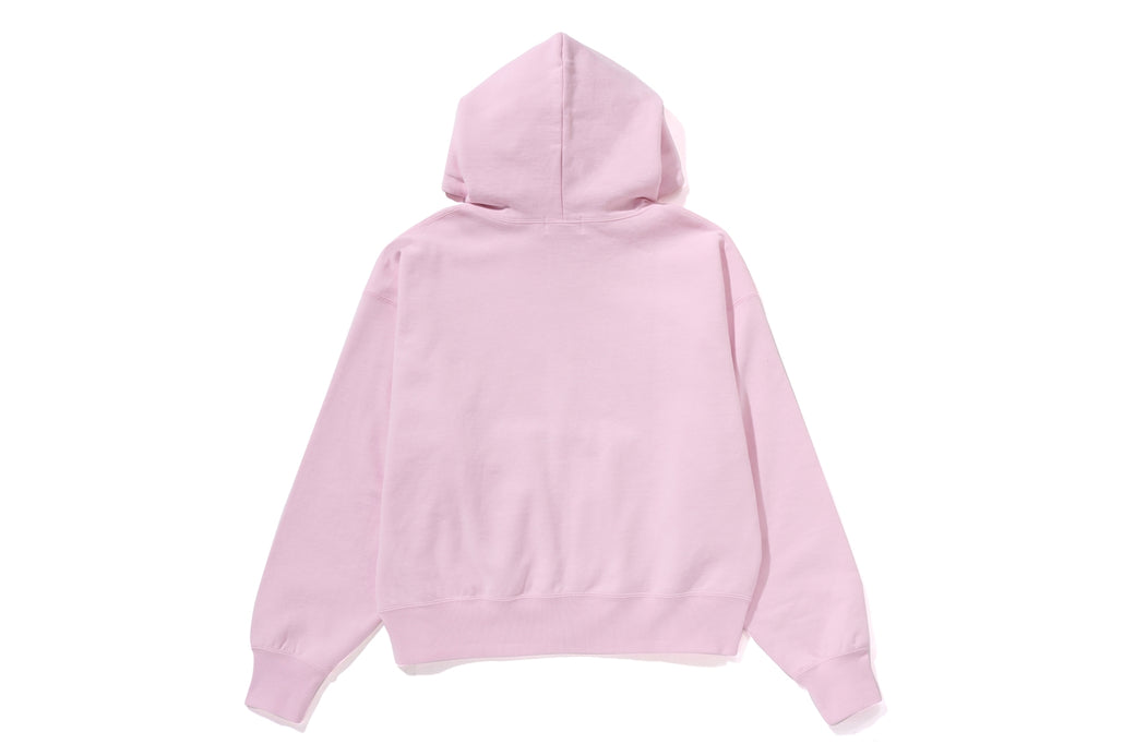 ABC CAMO CRYSTAL LOGO WIDE ZIP HOODIE | bape.com