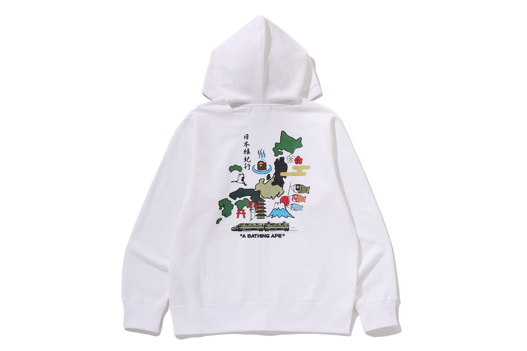 JAPAN CULTURE ZIP HOODIE | bape.com