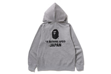 COLLEGE ONE POINT EMBROIDERY ZIP HOODIE