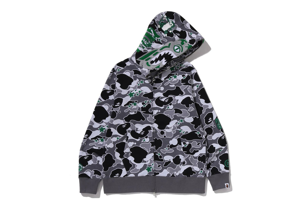 BAPE 星柄ポロシャツ グレー/バーガンディ エイプ 星柄 ポロシャツ グレー/エンジ - メルカリ