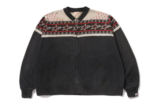 【 BAPE X SAINT MXXXXXX 】SWEAT JACKET