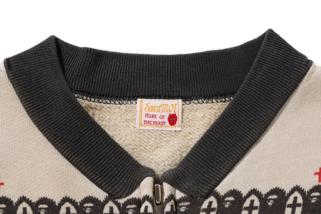 BAPE X SAINT MXXXXXX 】SWEAT JACKET | bape.com