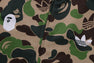 【 BAPE X ADIDAS 】RELAXED FIT TRACK CAMO SHARK FULL ZIP HOODIE