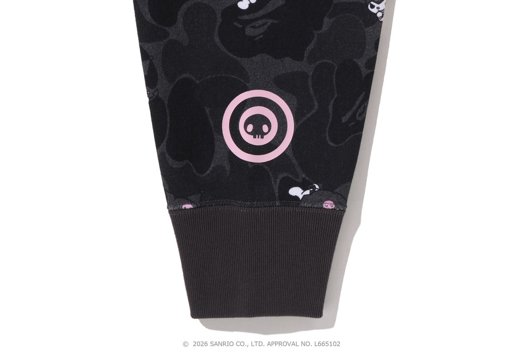 BAPE X KUROMI 】CAMO FULL ZIP HOODIE | bape.com