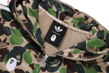 【 BAPE X ADIDAS 】RELAXED FIT TRACK CAMO SHARK FULL ZIP HOODIE