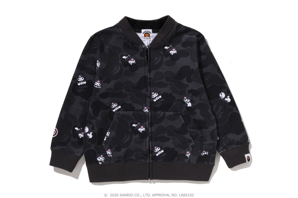 新品⭐️BAPEKIDSTシャツとパンツ2点セット80cm正規品 BAPE X KUROMI 】CAMO ZIP HOODIE | bape.com
