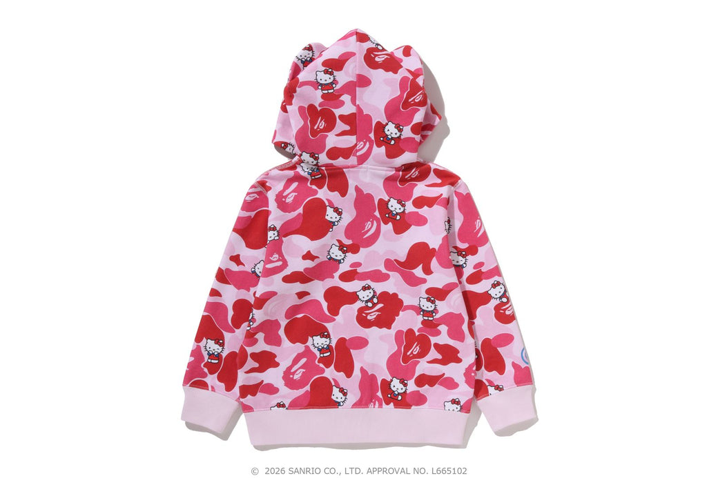 BAPE X HELLO KITTY 】CAMO ZIP HOODIE | bape.com