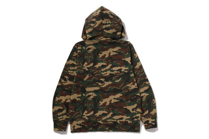 GLITCH WOODLAND CAMO FULL ZIP HOODIE