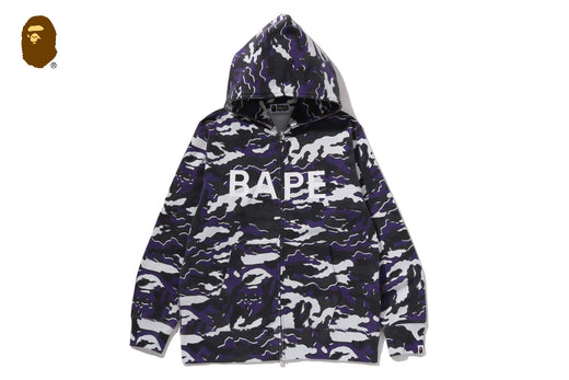 GLITCH WOODLAND CAMO FULL ZIP HOODIE | bape.com