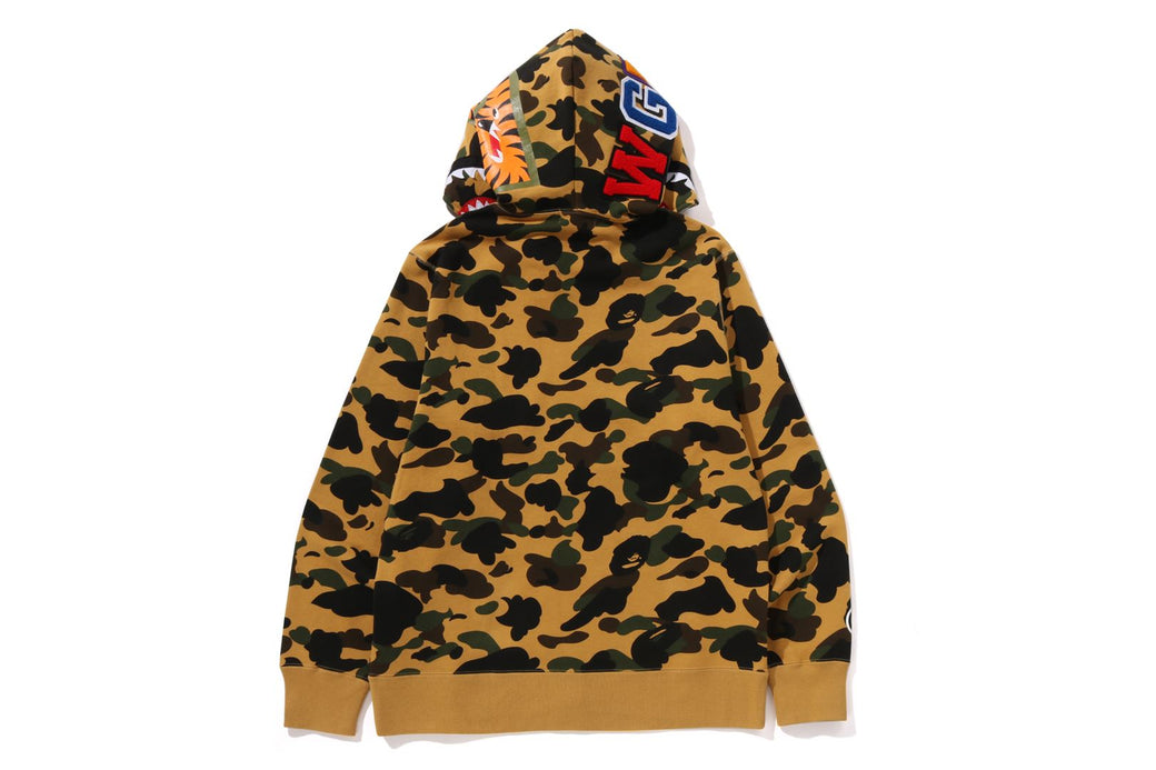 1ST CAMO SHARK FULL ZIP HOODIE | bape.com
