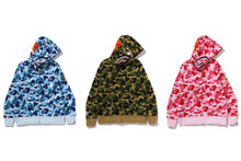 ABC CAMO 2ND SHARK FULL ZIP HOODIE