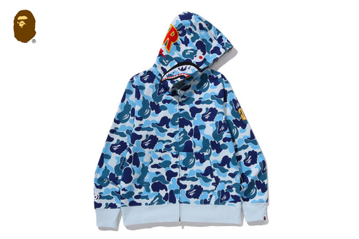 ABC CAMO 2ND SHARK FULL ZIP HOODIE | bape.com