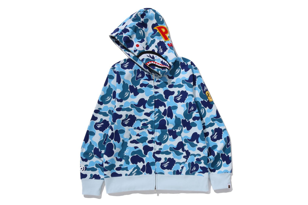 ABC CAMO 2ND SHARK FULL ZIP HOODIE | bape.com
