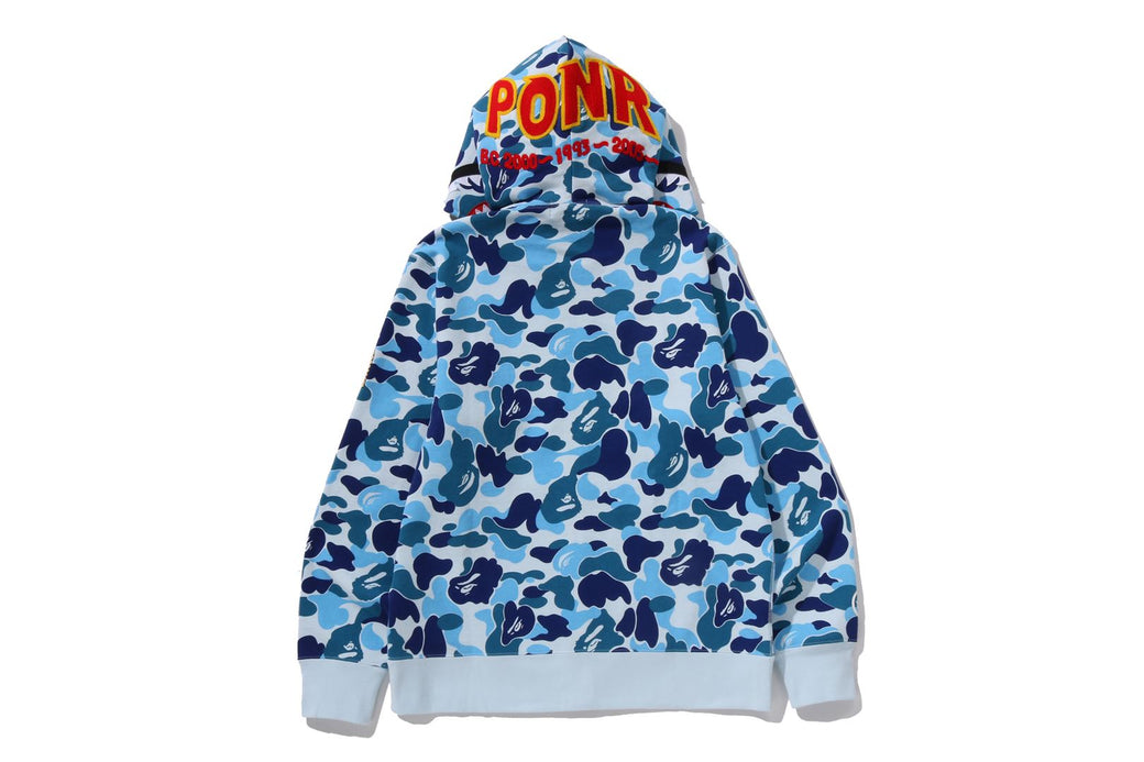 ABC CAMO 2ND SHARK FULL ZIP HOODIE | bape.com