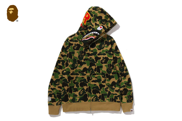 ABC CAMO 2ND SHARK FULL ZIP HOODIE | bape.com