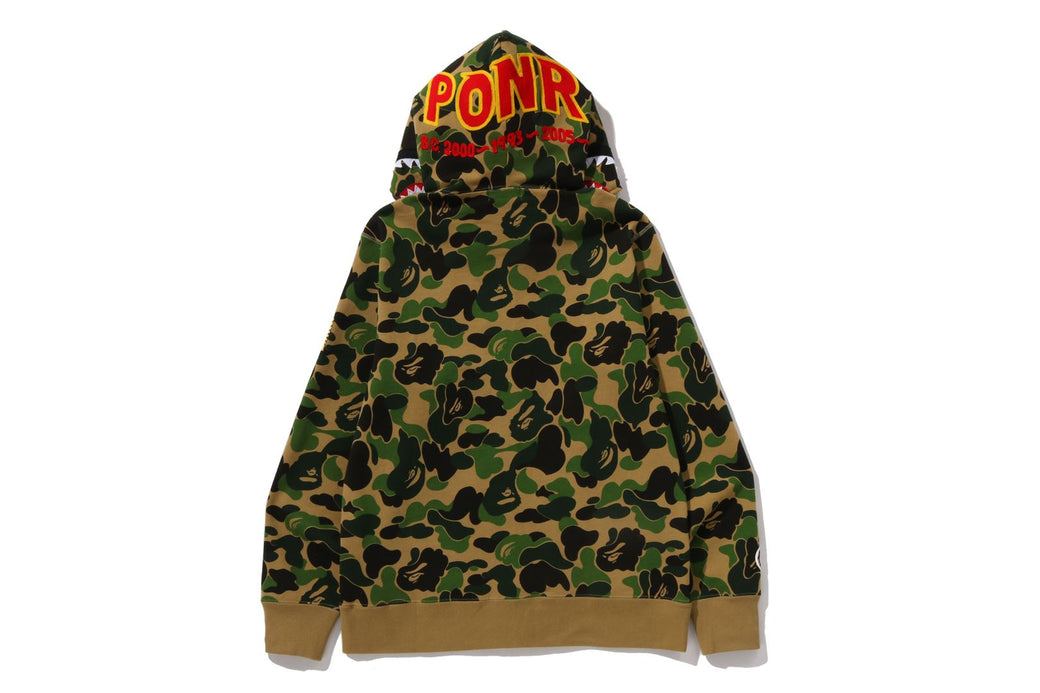 ABC CAMO 2ND SHARK FULL ZIP HOODIE | bape.com