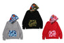 ABC CAMO SHARK FULL ZIP HOODIE