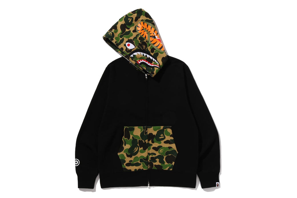 ABC CAMO SHARK FULL ZIP HOODIE | bape.com