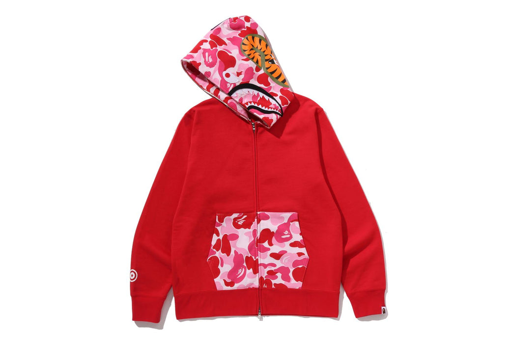 ABC CAMO SHARK FULL ZIP HOODIE | bape.com