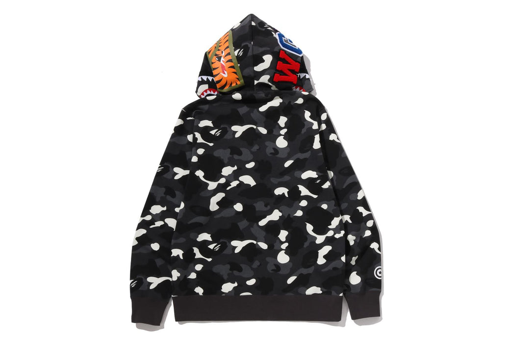 CITY CAMO SHARK REGULAR FIT FULL ZIP HOODIE | bape.com