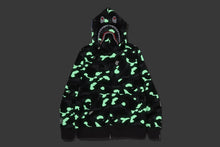 CITY CAMO SHARK REGULAR FIT FULL ZIP HOODIE