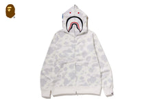 CITY CAMO SHARK REGULAR FIT FULL ZIP HOODIE