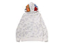 CITY CAMO SHARK REGULAR FIT FULL ZIP HOODIE