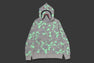 CITY CAMO SHARK REGULAR FIT FULL ZIP HOODIE