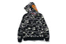 SCREEN CAMO SHARK FULL ZIP HOODIE