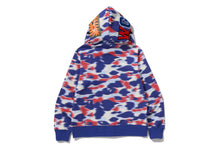SCREEN CAMO SHARK FULL ZIP HOODIE