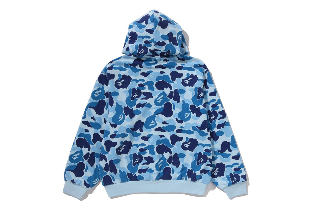 ABC CAMO HEAVY WASH CROPPED FIT ZIP HOODIE | bape.com
