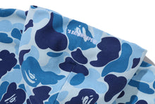 ABC CAMO HEAVY WASH CROPPED FIT ZIP HOODIE