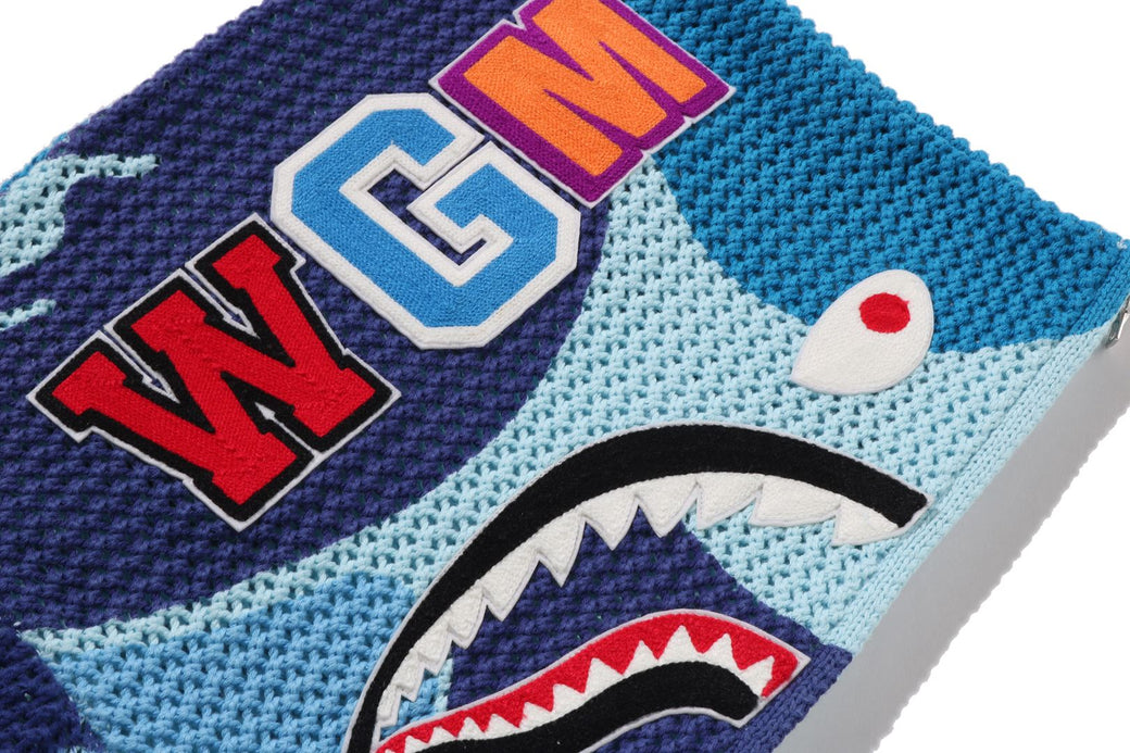 ABC CAMO CROCHET SHARK RELAXED FIT FULL ZIP HOODIE | bape.com