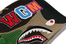 ABC CAMO CROCHET SHARK RELAXED FIT FULL ZIP HOODIE