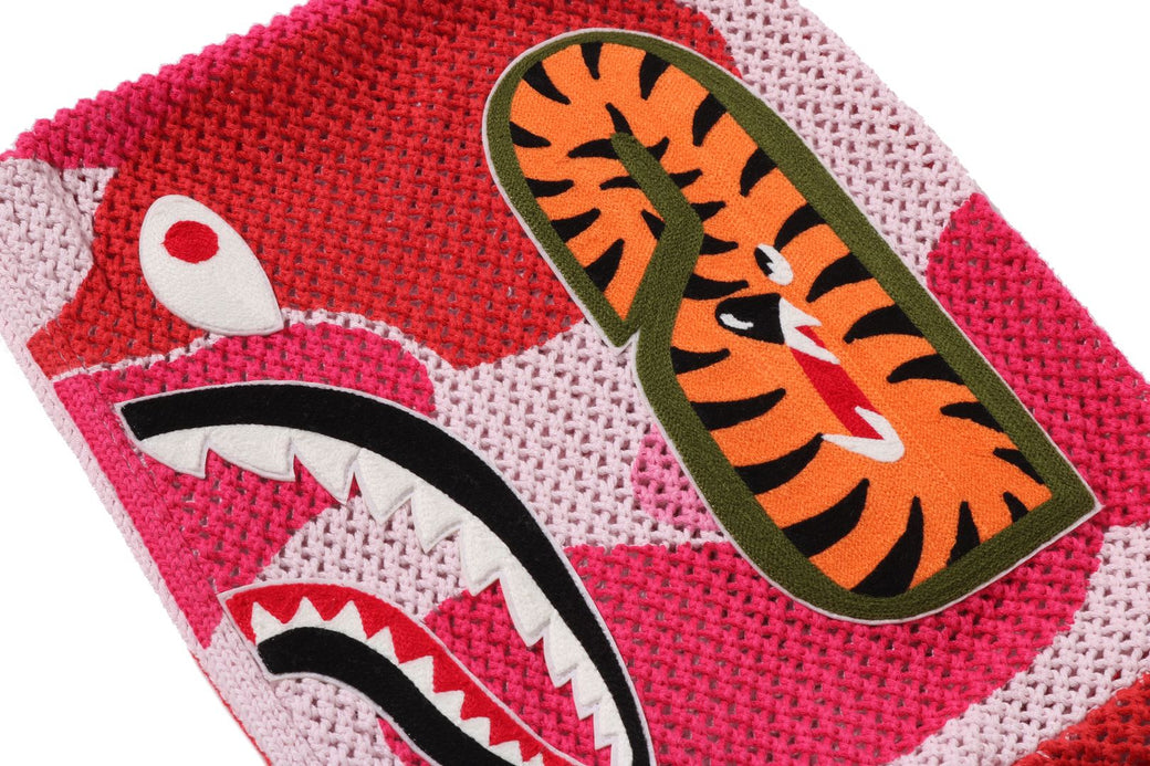ABC CAMO CROCHET SHARK RELAXED FIT FULL ZIP HOODIE | bape.com