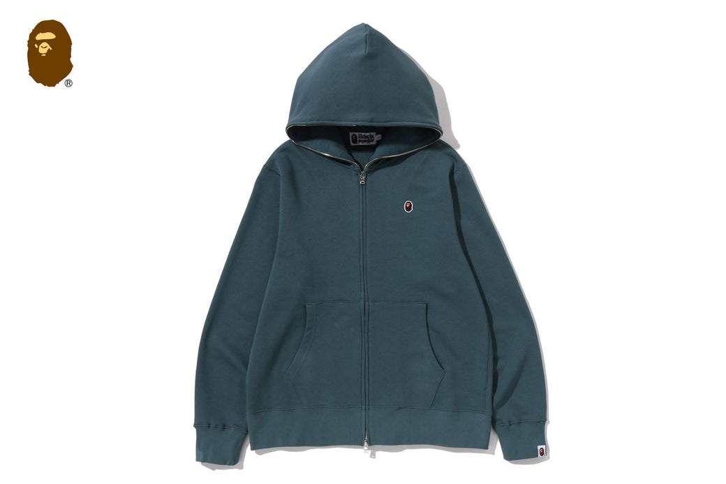 ONE POINT REGULAR FIT FULL ZIP HOODIE | bape.com