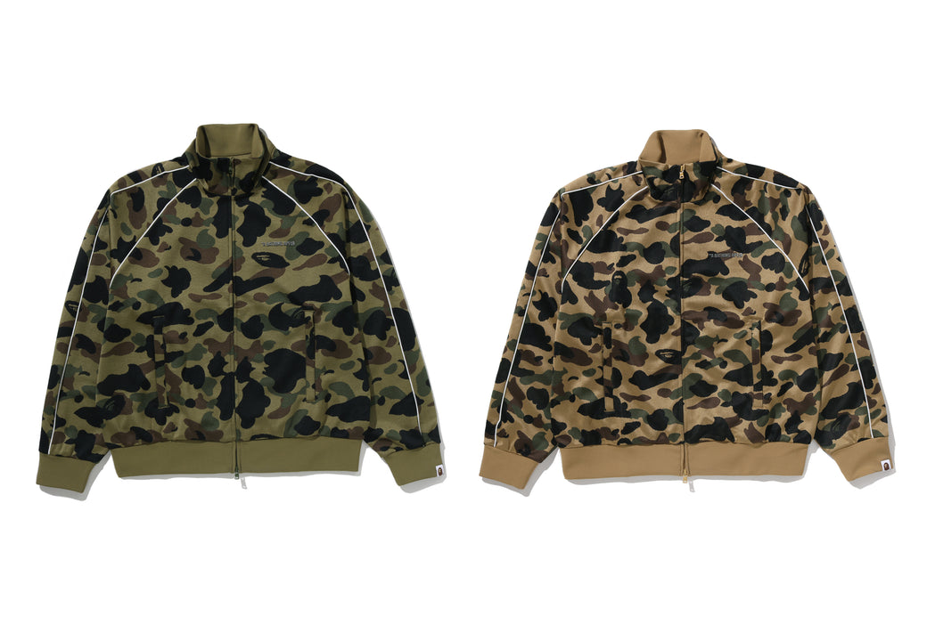 トップス 1ST CAMO LOGO RELAXED FIT TRACK JACKET 1ST CAMO LOGO RELAXED FIT TRACK JACKET | bape.com