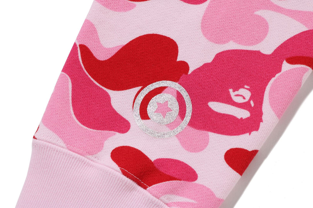 ABC CAMO CRYSTAL STONE SHARK CROPPED FULL ZIP HOODIE | bape.com