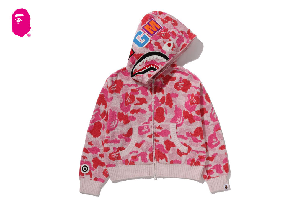 BAPE ピンクカモフラージュ サメパーカー M Dettagli dell'articolo 極美品 ベイプ エイプ カモ シャークパーカー