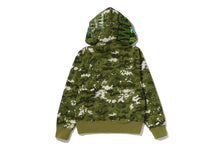 MULTI PIXEL CAMO SHARK FULL ZIP HOODIE