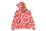 GLITCH WOODLAND CAMO SHARK FULL ZIP HOODIE