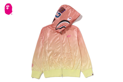 DIP DYE SHARK FULL ZIP HOODIE