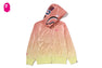 DIP DYE SHARK FULL ZIP HOODIE