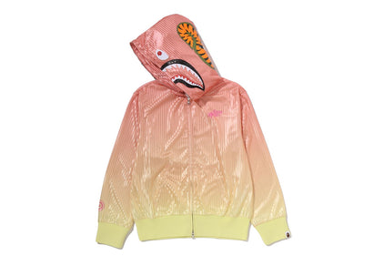 DIP DYE SHARK FULL ZIP HOODIE