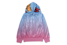 DIP DYE SHARK FULL ZIP HOODIE