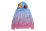 DIP DYE SHARK FULL ZIP HOODIE