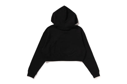 APE HEAD ONE POINT CROPPED ZIP HOODIE