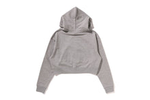 APE HEAD ONE POINT CROPPED ZIP HOODIE