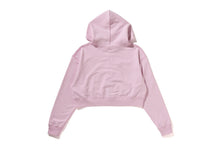 APE HEAD ONE POINT CROPPED ZIP HOODIE